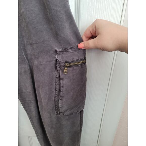 Young Fabulous & Broke Tencel Cargo Jogger Pants Size Small - Picture 6 of 9